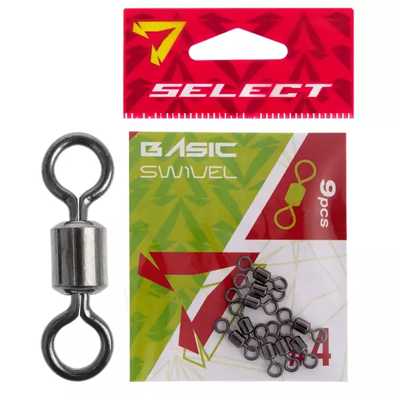 Вертлюжок Select Basic Swivel #4 (9 шт / уп), Размер: #4 (14 мм), фото 